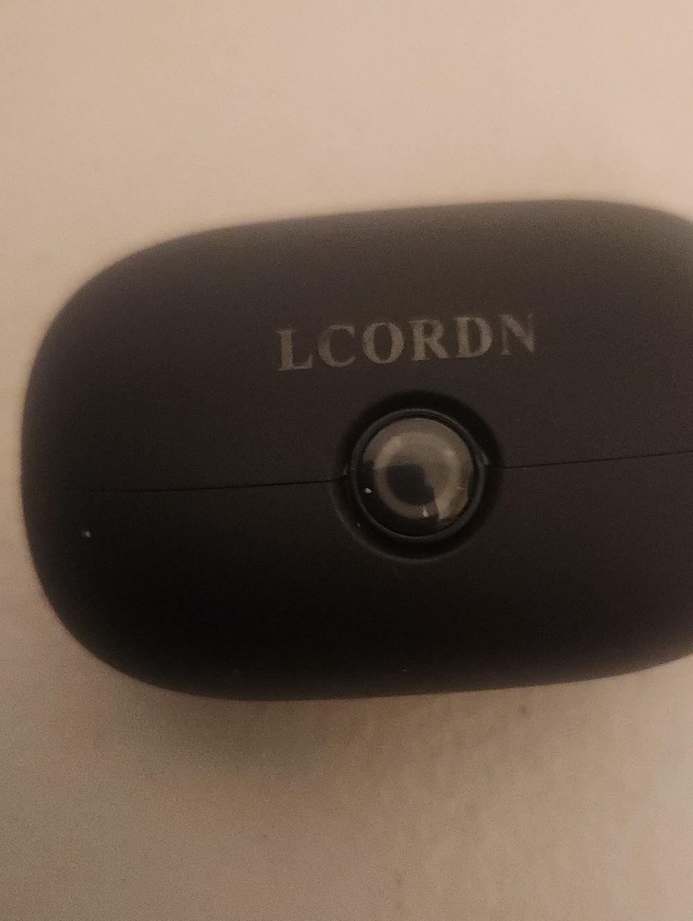 Black Wireless Earbud Charging Case - Portable Power